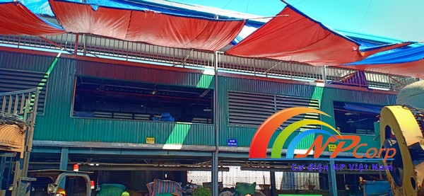 Cửa chớp tôn nhà xưởng Cửa chớp tôn nhà xưởng