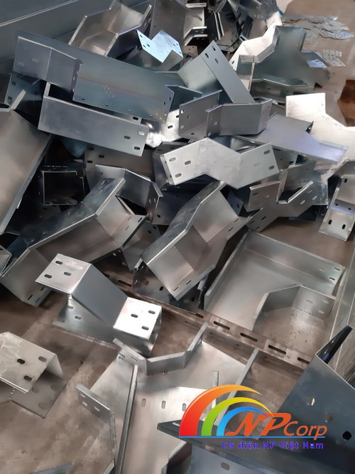 Phụ kiện máng cáp mạ kẽm điện phân