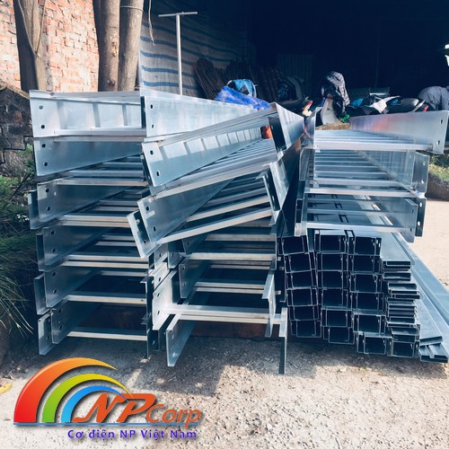 Thang cáp mạ kẽm Cơ điện NP